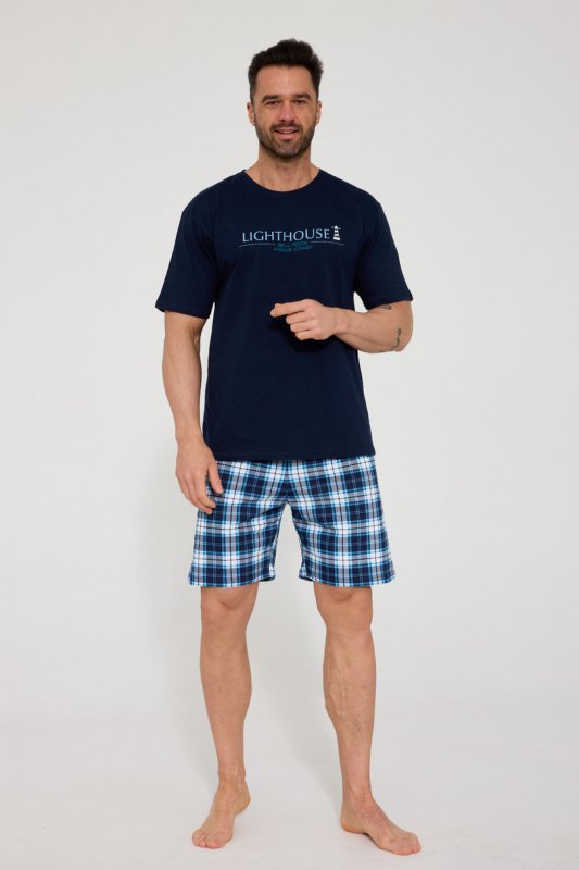 CORNETTE PIŻAMA MĘSKA KR 326/215 LIGHTHOUSE