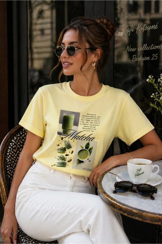 OFF PINK BLUZKA MATCHA