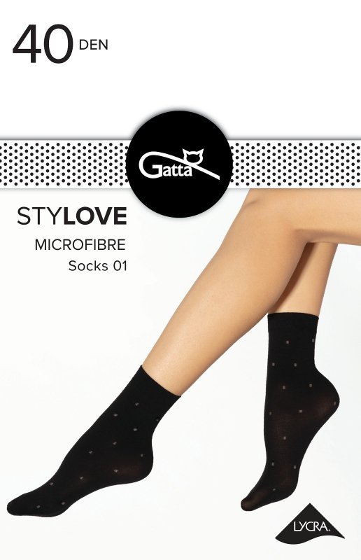 Gatta SKARPETY GATTA STYLOVE MIKROFIBRA40 WZ 01