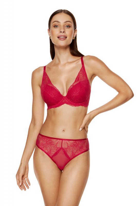 Gorteks Rouge/B1 biustonosz push-up koronkowy