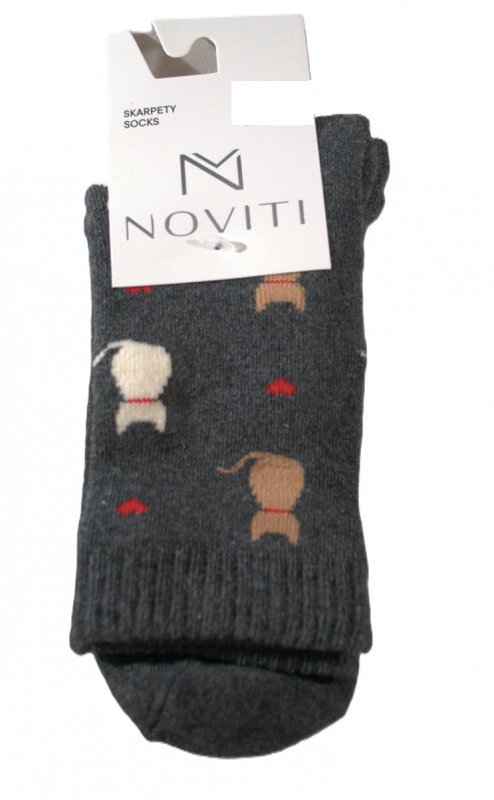 Noviti SKARPETY NOVITI SF010-G-03 FROTTE KOTY