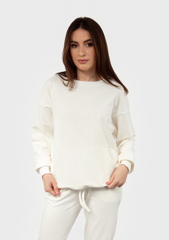 D Karen Bluza DK-K-B2 ECRU BAWEŁNA