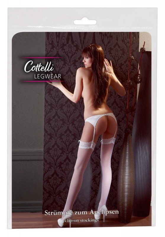 Cottelli LEGWEAR Stockings white