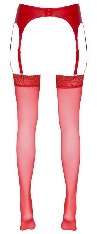 Cottelli LEGWEAR Stockings red