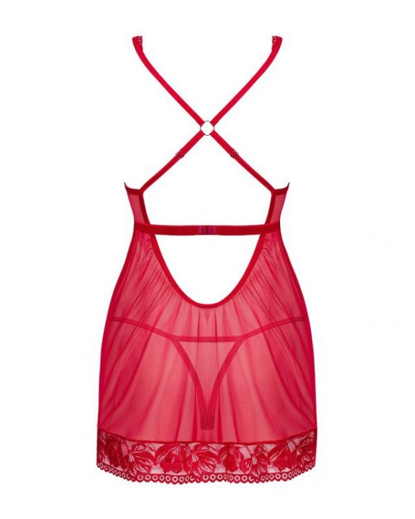 Obsessive 1 KOMPLET OBSESSIVE LACELOVE BABYDOLL I STRINGI PROMO