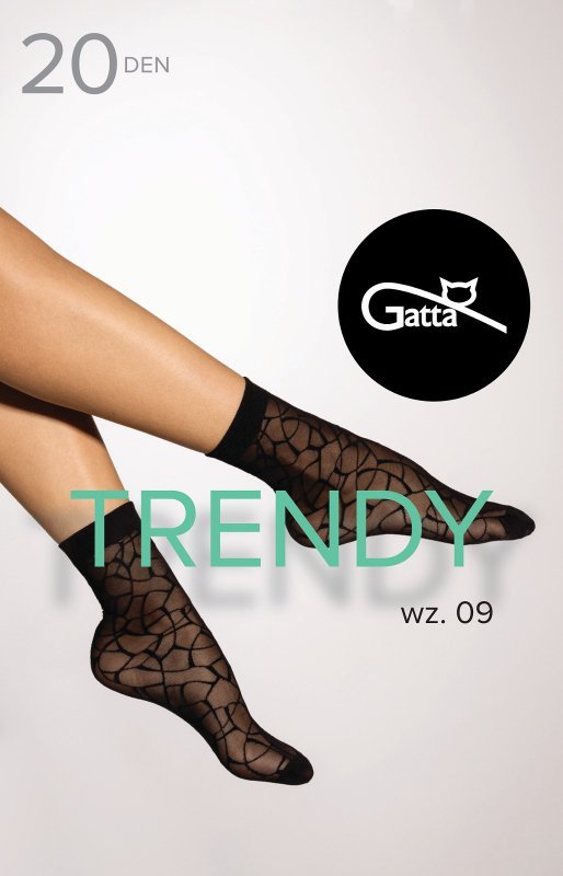 Gatta 1 SKARPETY GATTA TRENDYLINE SOCKS W 09 20 den PROMO