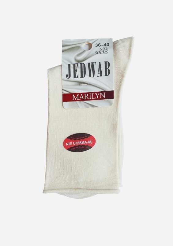 Marilyn SKARPETY MARILYN DAMSKIE SILK SOCKS