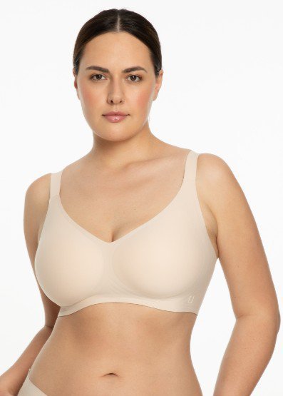 Julimex BIUSTONOSZ JULIMEX JELLY BRA COMFORT BEŻ