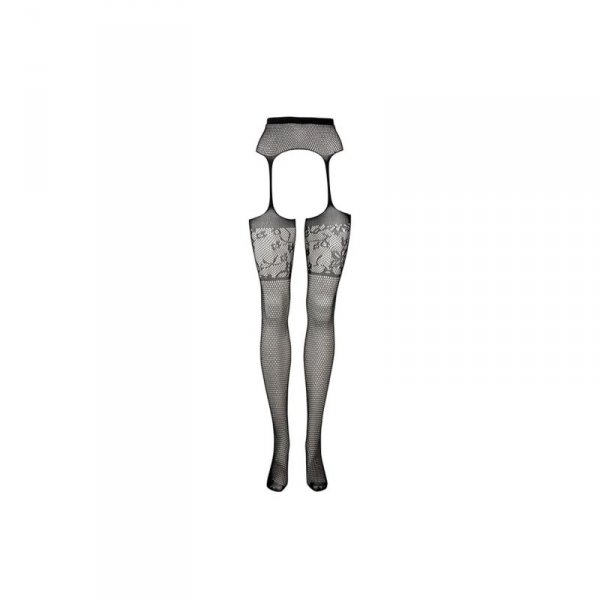 Le Désir Garterbelt Stockings with Lace Top - Plus Size