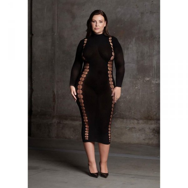 Le Désir Carme XI - Dress with Turtleneck - Plus Size