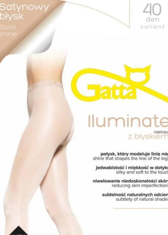 Gatta RAJSTOPY GATTA GB ILUMINATE 40 XL