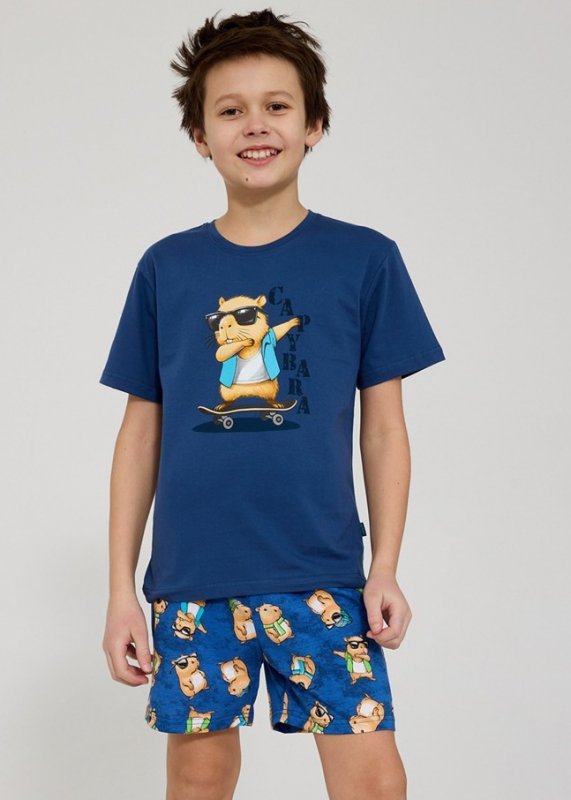 Cornette PIŻAMA CORNETTE CHŁ KY-790/128 CAPYBARA 2