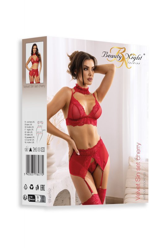 Beauty Night Velvet Sin set cherry
