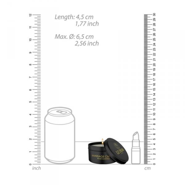 Le Désir Erotic Massage Candle - Rose Scented