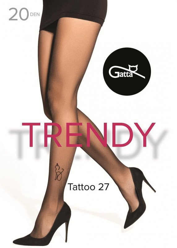 Gatta RAJSTOPY GATTA TATTOO WZ 27