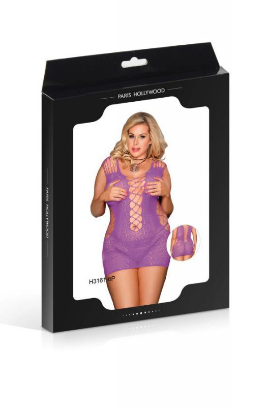 Paris Hollywood DRESS H3161 PURPLE