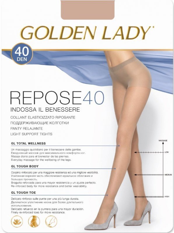 Golden Lady RAJSTOPY GOLDEN LADY REPOSE 40