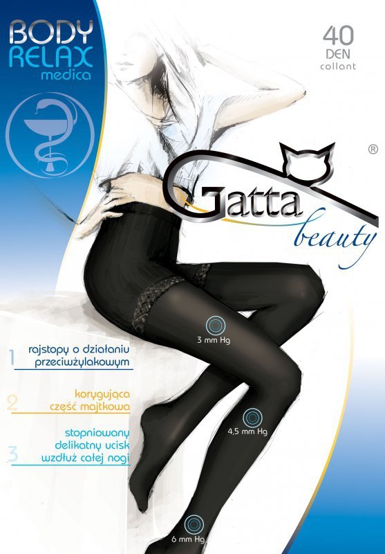 Gatta RAJSTOPY GATTA B RELAXMEDICA 40XL