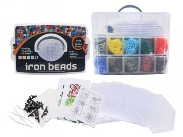 Prasowanka, Koraliki Do Prasowania, Zestaw 16000 Elementów - WYSYŁKA 24H