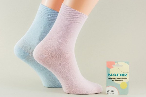 NADIR SKARPETY BEZUCISKOWE Z ELASTANEM