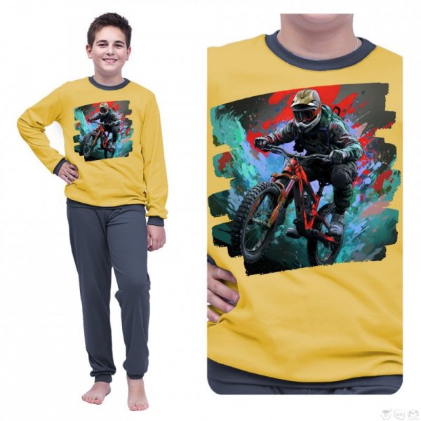 MARCINKOWSKI PIŻAMA ROMEK DR R.164