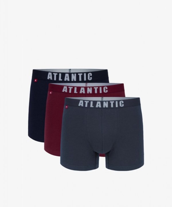 ATLANTIC BOKSERKI MĘSKIE 3MH-011 MIX KOLOR