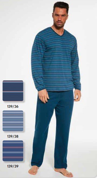 CORNETTE PIŻAMA MĘSKA VARIOUS 139/36 DR