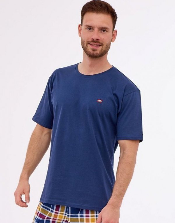 CORNETTE PIŻAMA MĘSKA 326/265 FLAG KR R.3XL-5XL