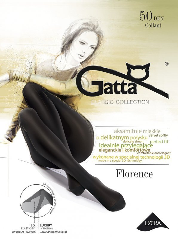 GATTA RAJSTOPY FLORENCE 50 DEN