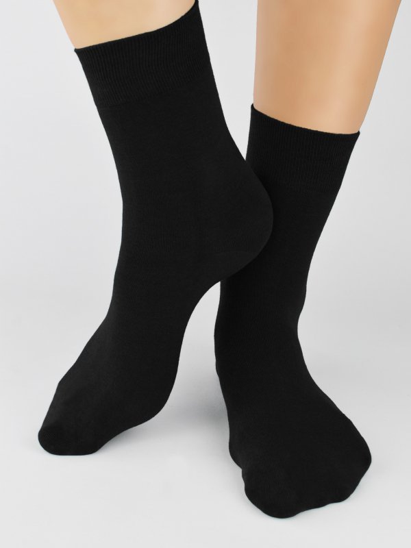 NOVITI SKARPETY DAMSKIE GŁADKIE SUPER SOFT SB076