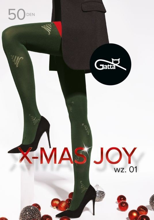 GATTA RAJSTOPY X-MAS JOY WZ.01 50 DEN