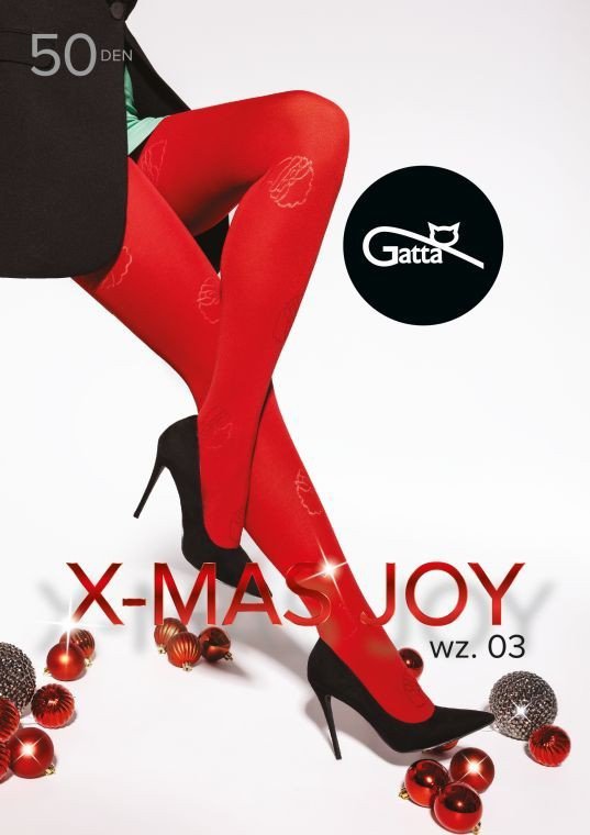 GATTA RAJSTOPY X-MAS JOY WZ.03 50 DEN