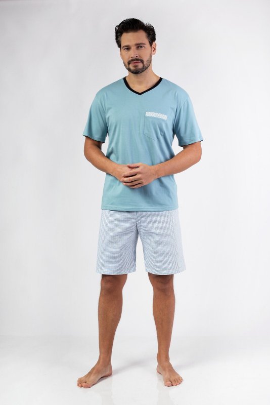 REGINA PIŻAMA MĘSKA 482 KR R.2XL-4XL