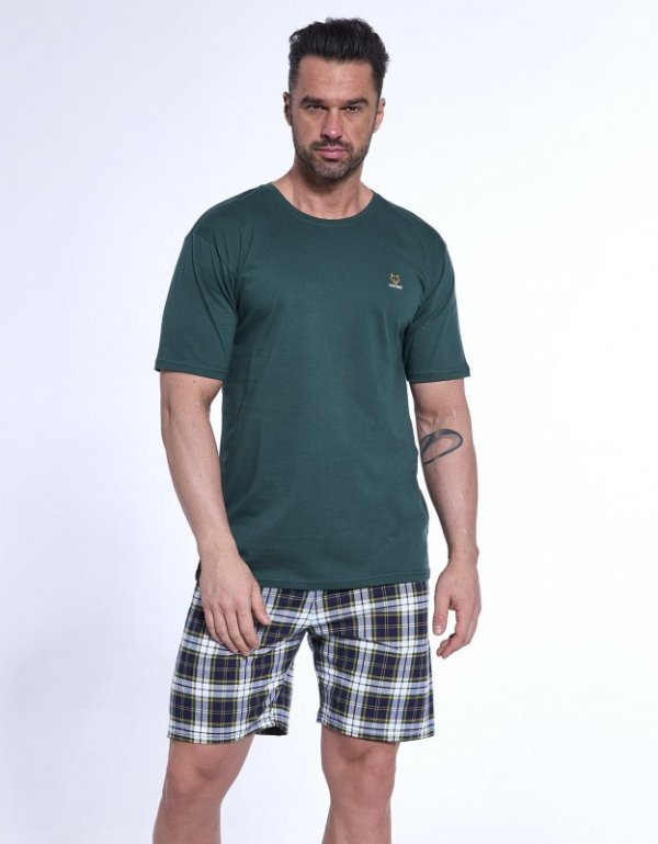 CORNETTE PIŻAMA MĘSKA 326/182 NATURE 2 KR R.3XL-5XL