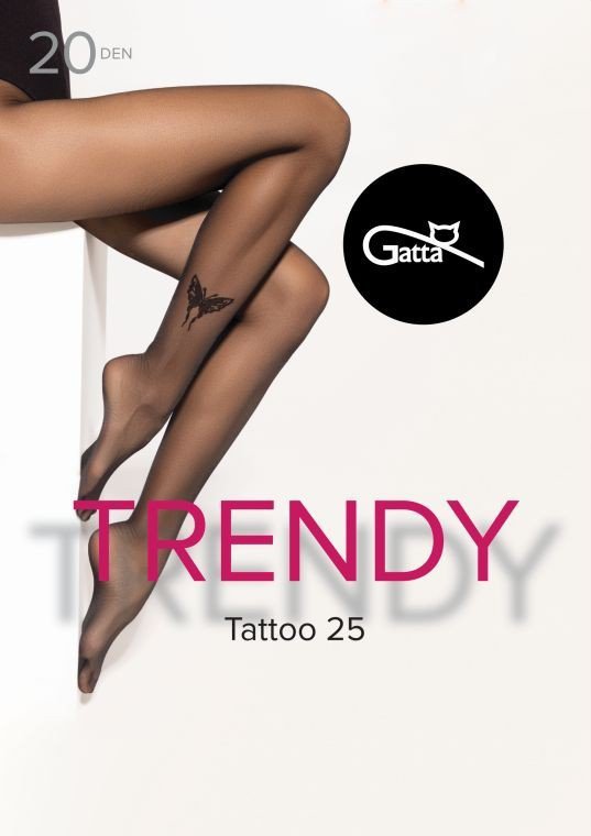 GATTA RAJSTOPY TATTOO WZ.25 20 DEN