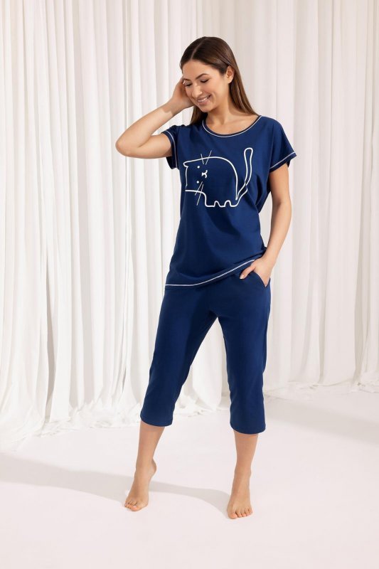 REGINA PIŻAMA DAMSKA 686 KR R.2XL-3XL