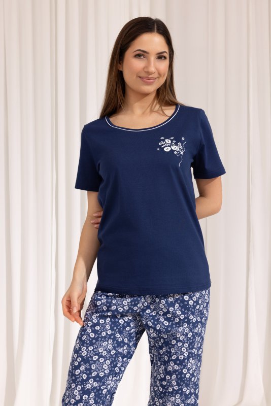 REGINA PIŻAMA DAMSKA 691A KR R.2XL-4XL