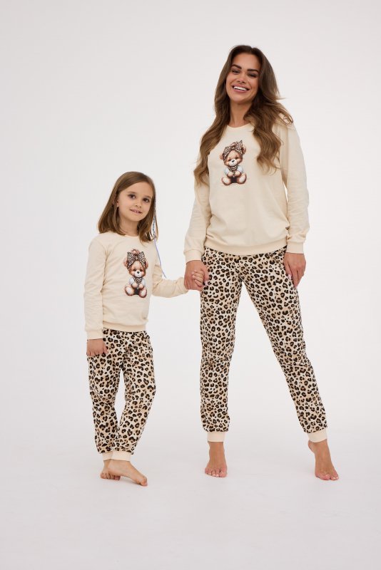 CORNETTE PIŻAMA GIRL KIDS 594/191 PANTHER DR