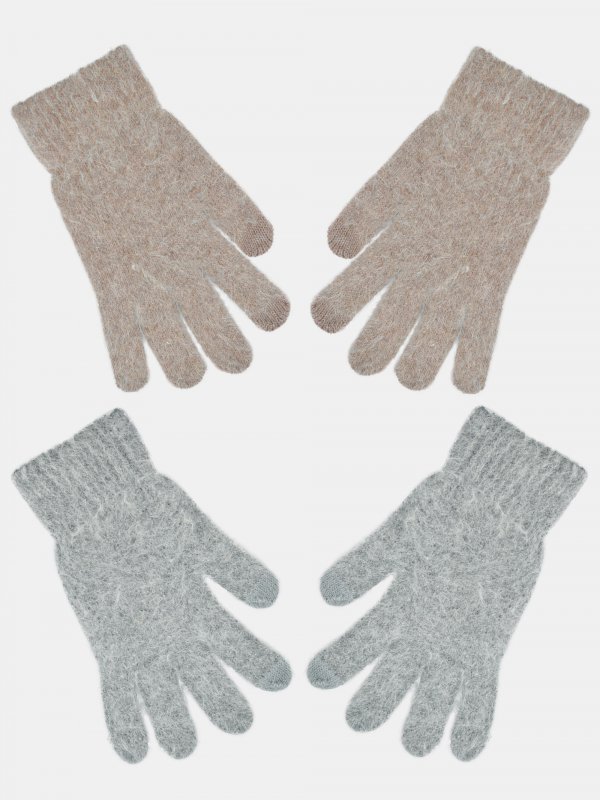 NOVITI RĘKAWICZKI DAMSKIE RZ089 5P ANGORA