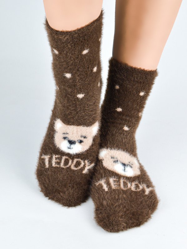 NOVITI SKARPETY SP017 PUCHATE TEDDY