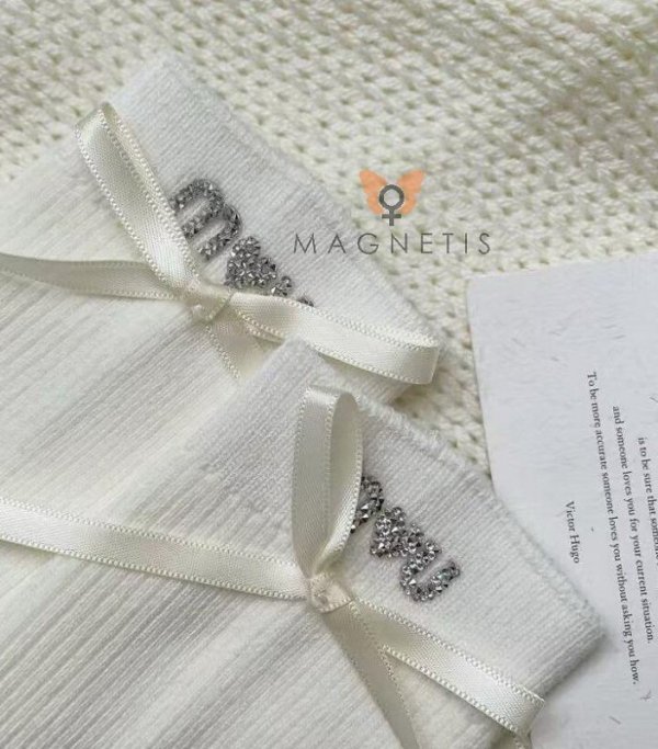 MAGNETIS SKARPETY I LOVE YOU WSTĄŻKA