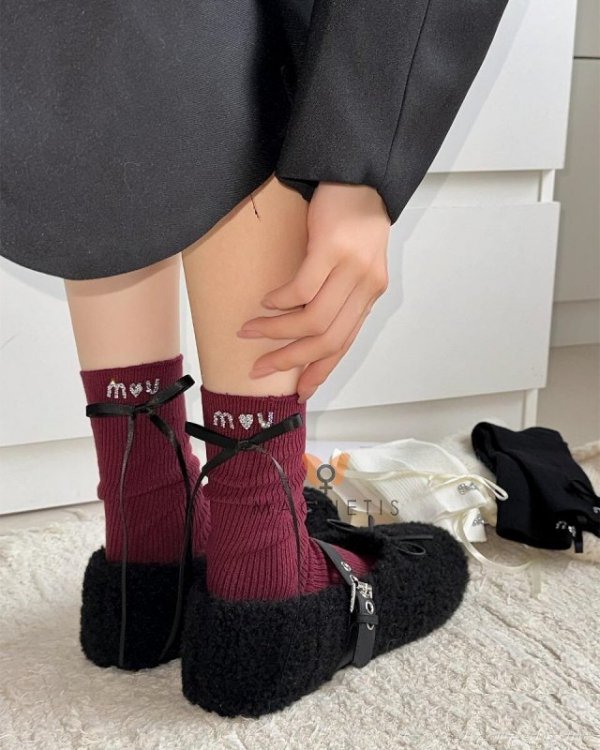 MAGNETIS SKARPETY I LOVE YOU WSTĄŻKA