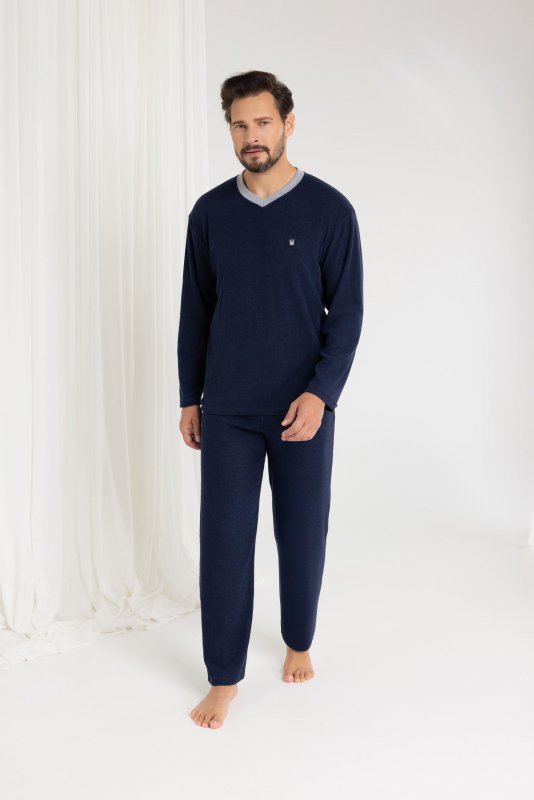 REGINA PIŻAMA MĘSKA 489 FROTTE DR