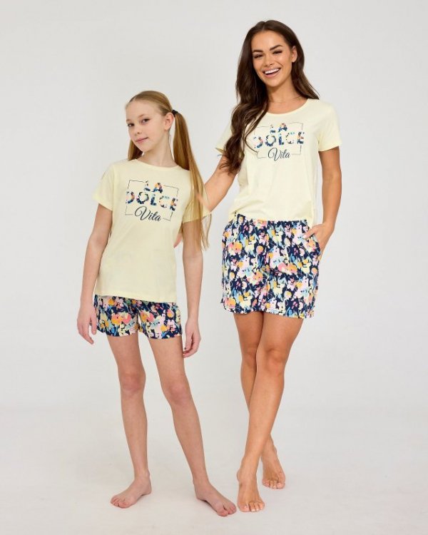 CORNETTE PIŻAMA DAMSKA 880/331 DOLCE VITA KR