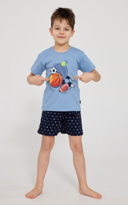 CORNETTE PIŻAMA BOY YOUNG 790/126 SPORT KR