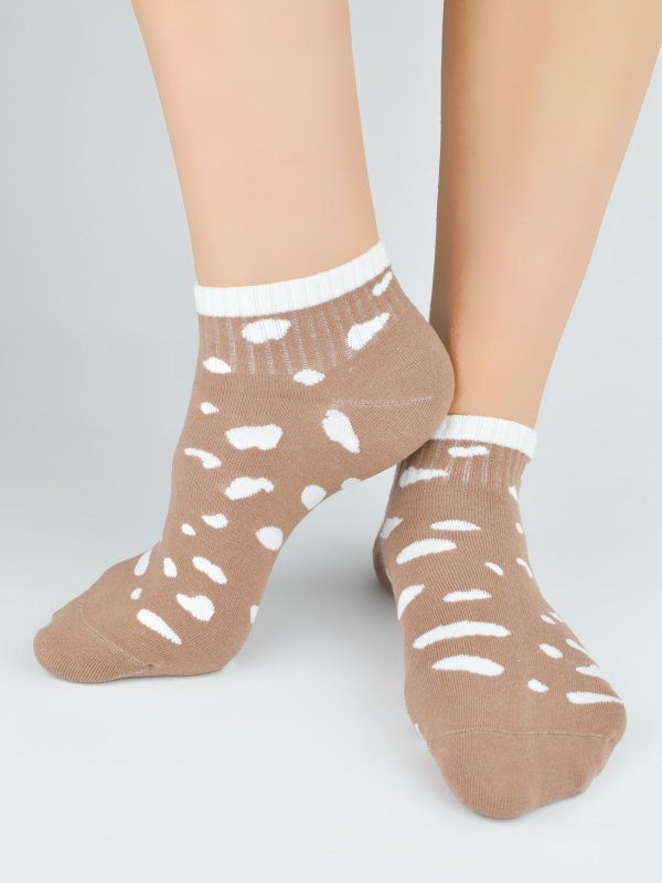 NOVITI STOPKI DAMSKIE ST083 BAWEŁNA