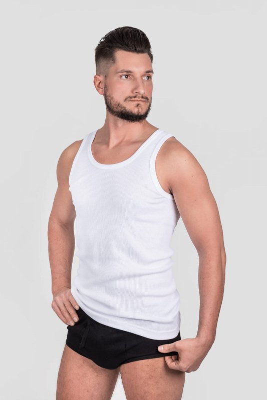 MARTEX PODKOSZULEK MĘSKI BIAŁY 0816-1 RAM R.5XL