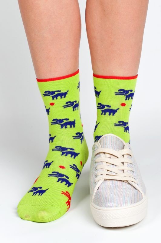 REGINA SOCKS SKARPETY DAMSKIE BAMBUS WZÓR