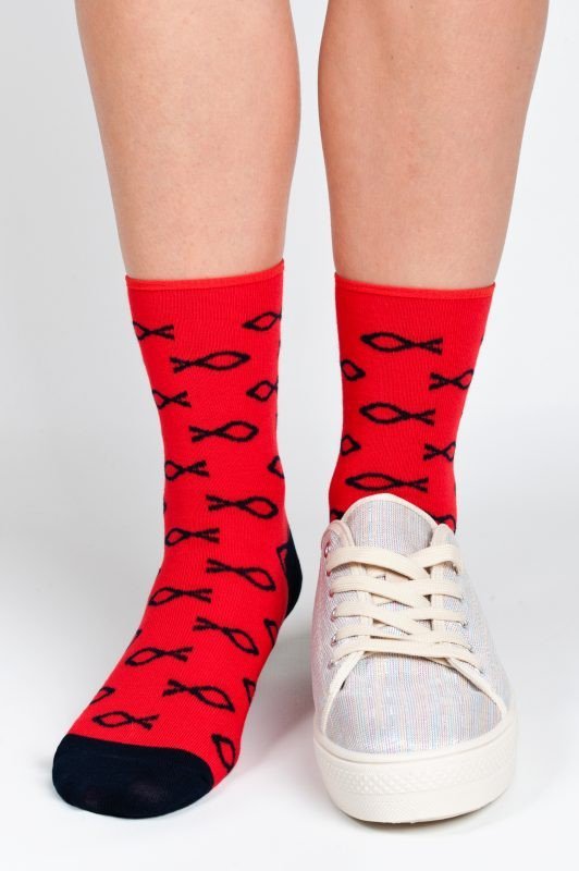 REGINA SOCKS SKARPETY DAMSKIE BAMBUS WZÓR