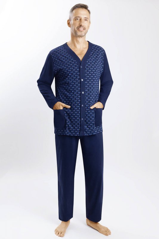 GUCIO PIŻAMA MĘSKA ROZPINANA DR R.4XL-5XL